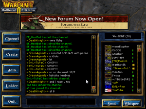 Server.war2.ru chat lobby