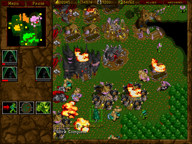 games like warcraft 2