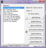 Battle.net Gateway Editor
